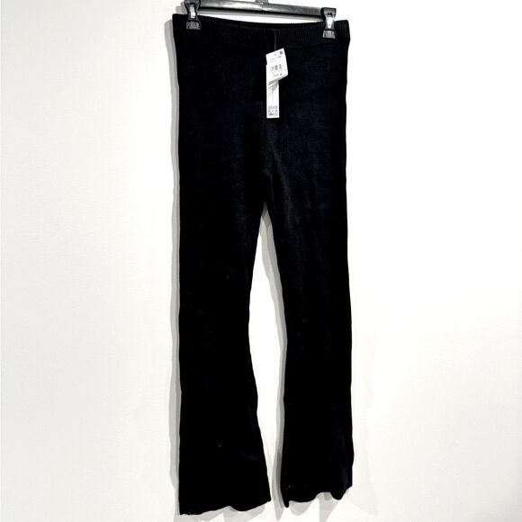 Sanctuary Women's Ribbed High-Rise
Ankle Pants - Black size M - Picture 9 of 14